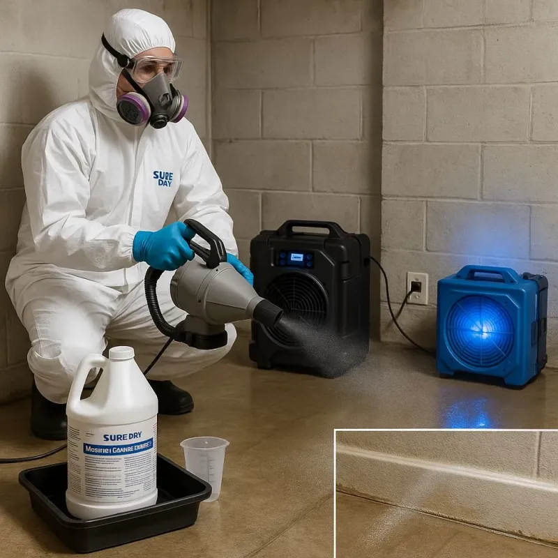 Sanitization and Odor Removal process in Dayton, NV